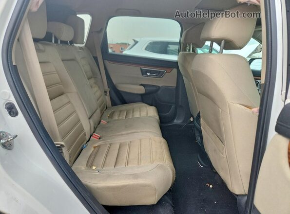5J6RW2H55JL034074 2018 HONDA CR-V White Вид задніх сидінь