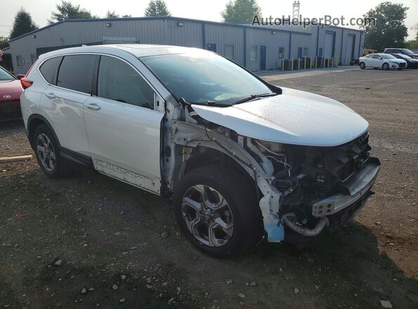 5J6RW2H55JL037430 2018 HONDA CR-V White Delantero derecho