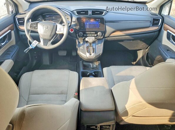 5J6RW2H55JL037430 2018 HONDA CR-V White Vista del salpicadero