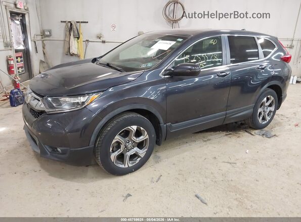 5J6RW2H55KL026767 2019 HONDA CR-V Серый Передняя левая четверть