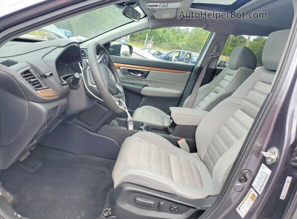 5J6RW2H55KL031385 2019 HONDA CR-V Blue VIN კოდის სტიკერის ხედი