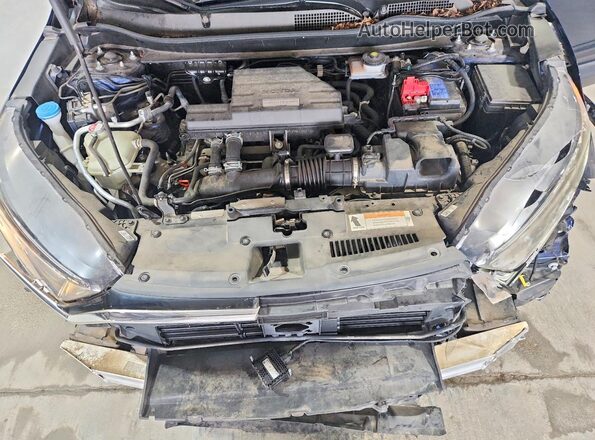 5J6RW2H55LL004026 2020 HONDA CR-V Blue ძრავის განყოფილების ხედი