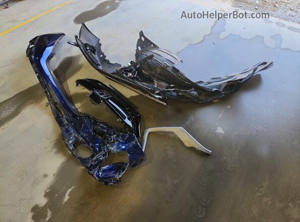 5J6RW2H55LL004026 2020 HONDA CR-V Blue VIN კოდის სტიკერის ხედი