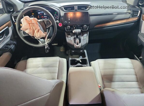 5J6RW2H55LL004026 2020 HONDA CR-V Blue წინა პანელის ხედი