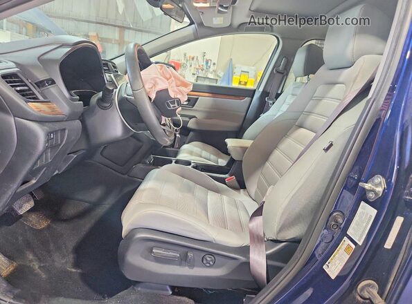 5J6RW2H55LL004026 2020 HONDA CR-V Blue წინა სალონის ხედი