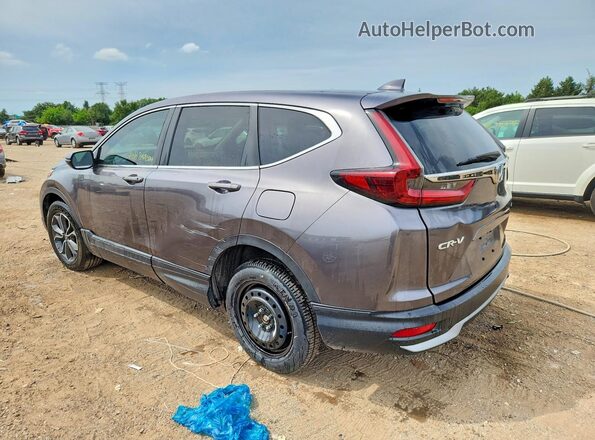 5J6RW2H55ML012760 2021 HONDA CR-V Gray Trasero izquierdo