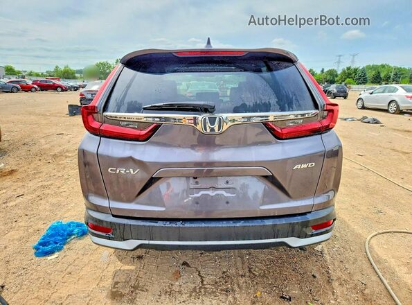 5J6RW2H55ML012760 2021 HONDA CR-V Gray Vista trasera