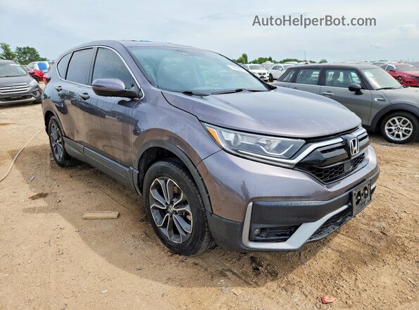 5J6RW2H55ML012760 2021 HONDA CR-V Gray Delantero derecho