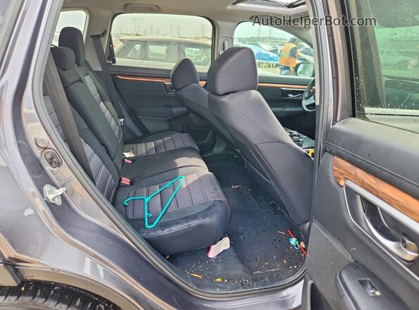 5J6RW2H55ML012760 2021 HONDA CR-V Gray Vista de los asientos traseros