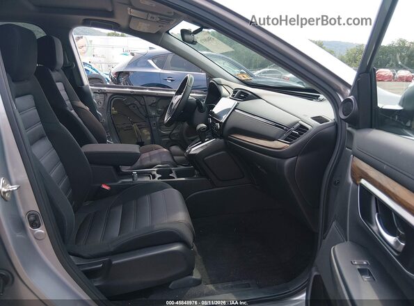5J6RW2H56KL004843 2019 HONDA CR-V Silver Widok wnętrza z przodu