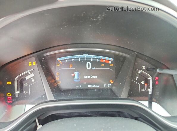 5J6RW2H56LL046107 2020 HONDA CR-V Silver Вид щитка приладів