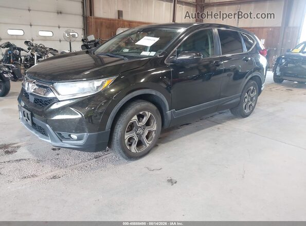 5J6RW2H57HL024270 2017 HONDA CR-V Black Առջևի ձախ երեք քառորդ տեսարան