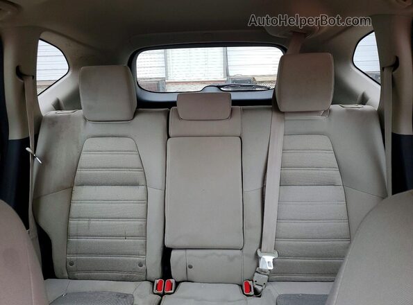 5J6RW2H57HL046186 2017 HONDA CR-V Красный Вид задних сидений