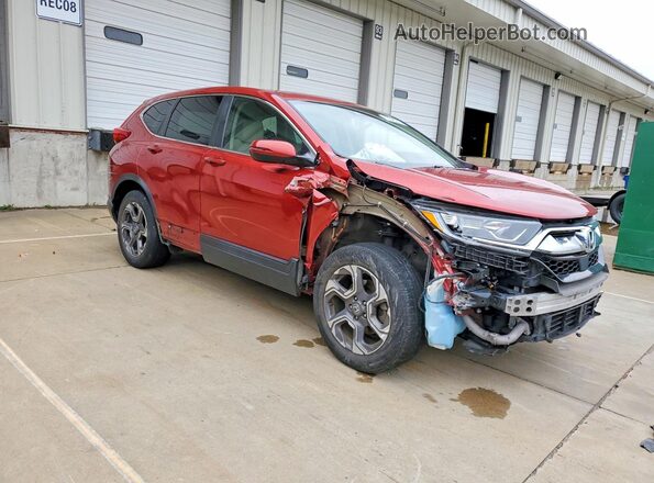 5J6RW2H57HL046186 2017 HONDA CR-V Красный Передняя правая четверть