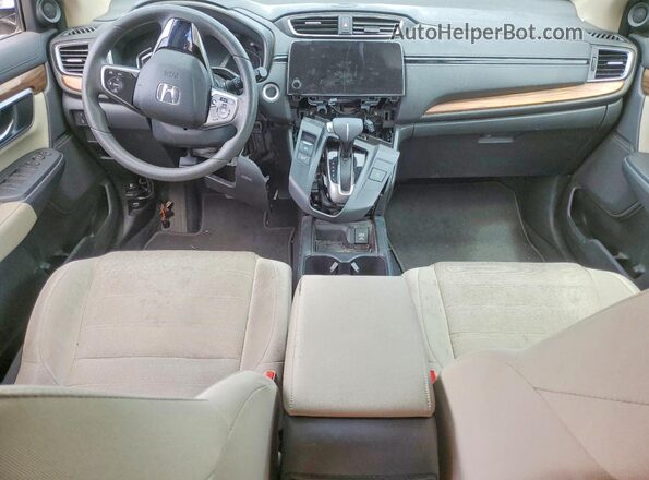 5J6RW2H57JL016160 2018 HONDA CR-V Beige წინა პანელის ხედი