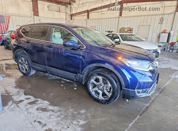 5J6RW2H58KL022731 2019 HONDA CR-V Blue Przód prawy