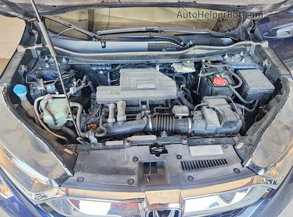 5J6RW2H58KL022731 2019 HONDA CR-V Blue Widok komory silnika