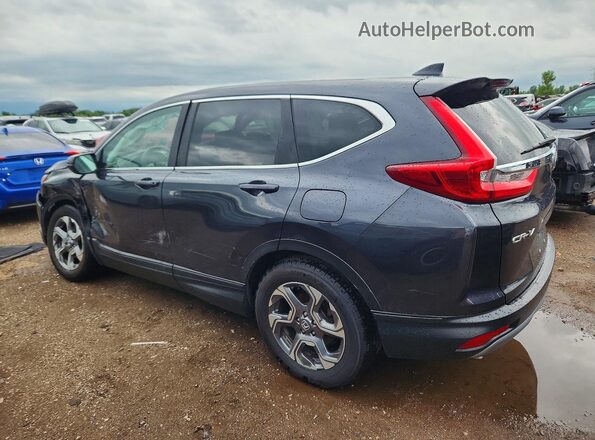 5J6RW2H58KL034376 2019 HONDA CR-V Blue Задня ліва чверть