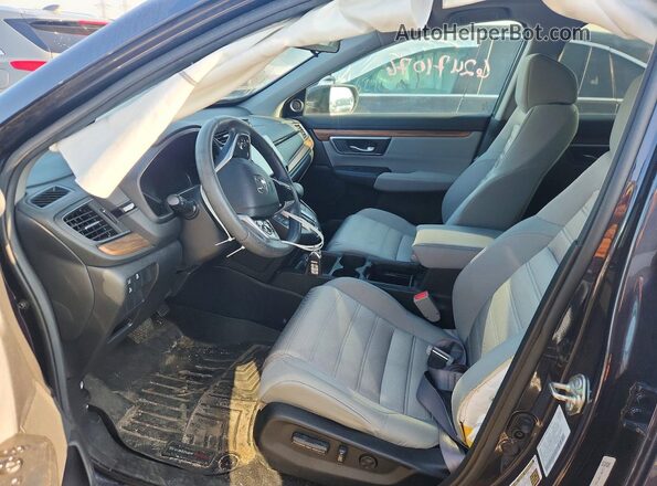 5J6RW2H58KL034376 2019 HONDA CR-V Blue Вид салону спереду