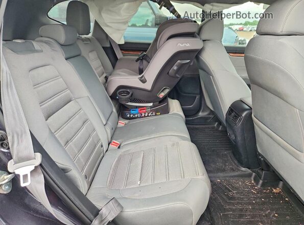 5J6RW2H58KL034376 2019 HONDA CR-V Blue Вид задніх сидінь