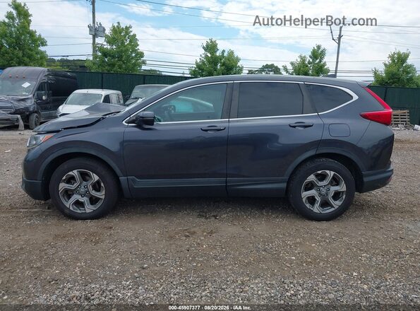 5J6RW2H58KL035396 2019 HONDA CR-V Gray 