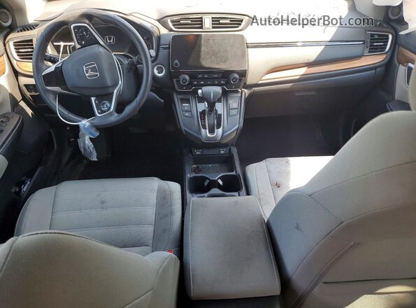 5J6RW2H58LL014484 2020 HONDA CR-V Черный Вид панели приборов