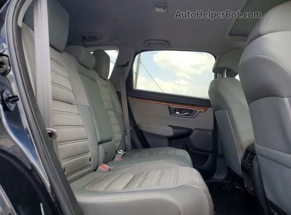 5J6RW2H58LL014484 2020 HONDA CR-V Черный Вид задней части салона