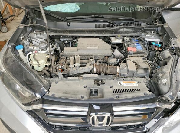 5J6RW2H58ML002742 2021 HONDA CR-V Gray ძრავის განყოფილების ხედი