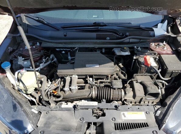 5J6RW2H59HL034914 2017 HONDA CR-V Burgundy ძრავის განყოფილების ხედი