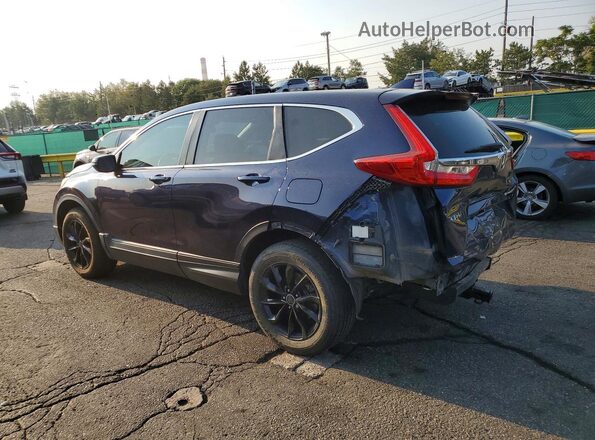 5J6RW2H59KA005478 2019 HONDA CR-V Blue Задня ліва чверть