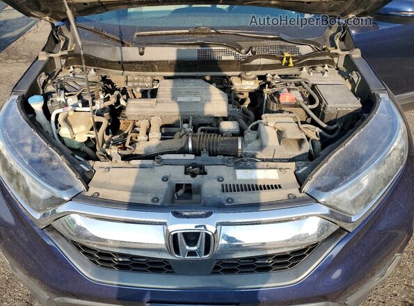 5J6RW2H59KA005478 2019 HONDA CR-V Blue Вид задньої частини салону