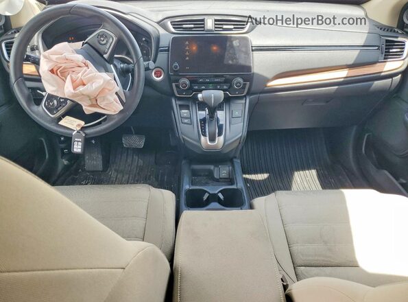 5J6RW2H59KL027291 2019 HONDA CR-V Белый Вид панели приборов