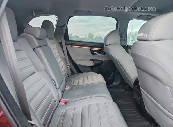 5J6RW2H59KL029025 2019 HONDA CR-V Burgundy უკანა სალონის ხედი