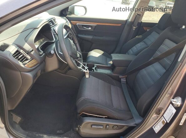 5J6RW2H59ML010946 2021 HONDA CR-V Gray Widok wnętrza z przodu