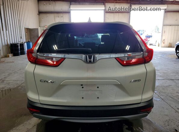 5J6RW2H5XJL006870 2018 HONDA CR-V Белый Вид сзади