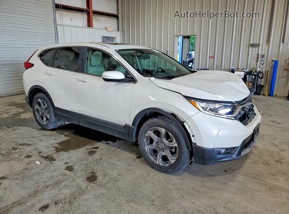 5J6RW2H5XJL006870 2018 HONDA CR-V Белый Передняя правая четверть