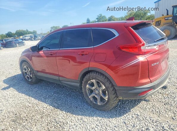 5J6RW2H5XJL013009 2018 HONDA CR-V Red Delantero derecho