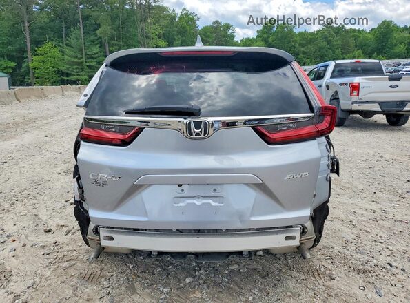 5J6RW2H5XLA019052 2020 HONDA CR-V Silver Вид ззаду