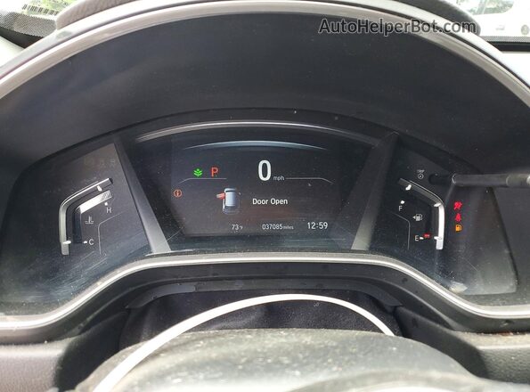 5J6RW2H5XLA019052 2020 HONDA CR-V Silver Вид щитка приладів