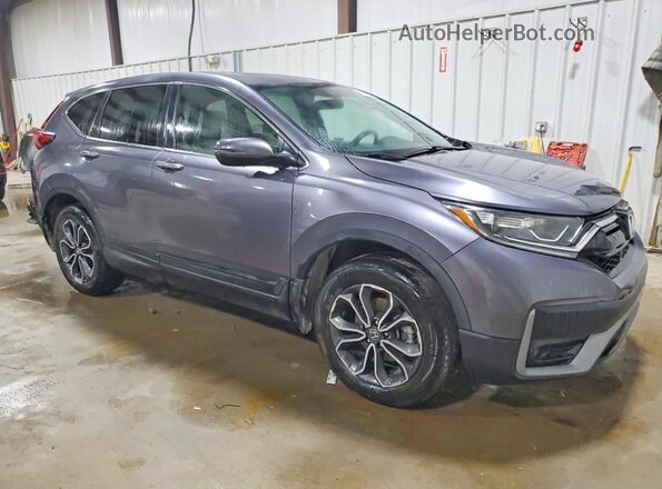 5J6RW2H5XLL046837 2020 HONDA CR-V Gray Front right