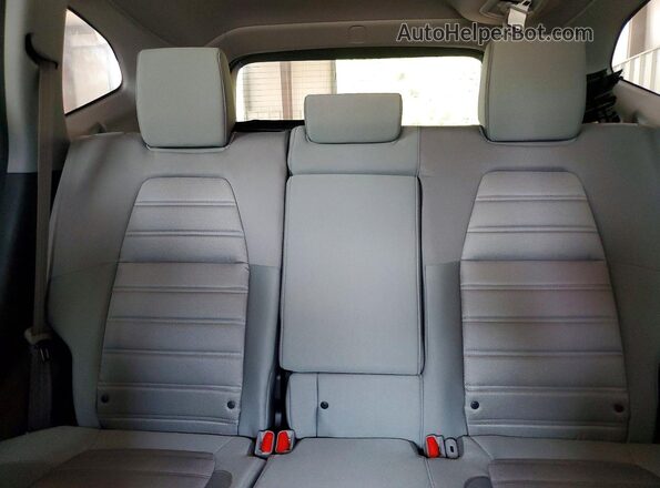 5J6RW2H5XLL046837 2020 HONDA CR-V Gray Rear seats view