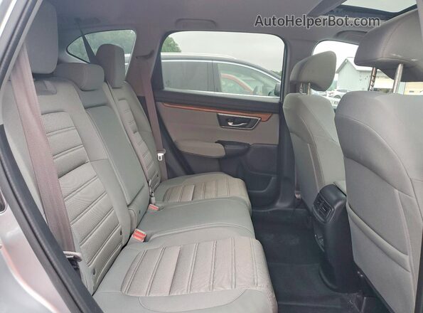 5J6RW2H5XMA010532 2021 HONDA CR-V Silver Widok wnętrza z tyłu