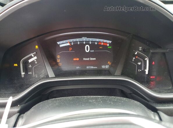 5J6RW2H5XMA010532 2021 HONDA CR-V Silver Widok zestawu wskaźników