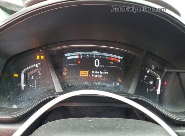 5J6RW2H7XML025960 2021 HONDA CR-V Red Vista del cuadro de instrumentos
