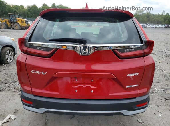 5J6RW2H7XML025960 2021 HONDA CR-V Red Vista trasera
