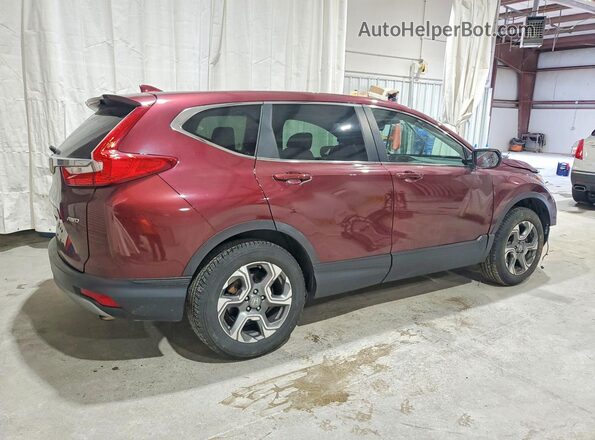 5J6RW2H80HL044256 2017 HONDA CR-V Burgundy Rear right