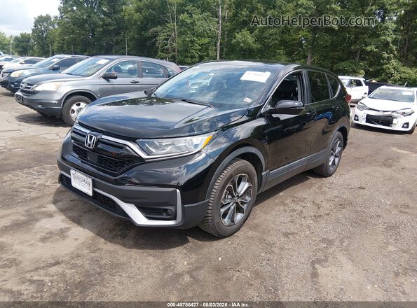 5J6RW2H80LA020317 2020 HONDA CR-V Black Przód lewy