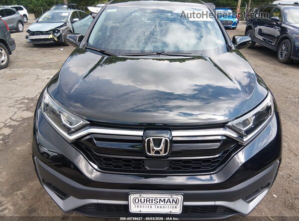 5J6RW2H80LA020317 2020 HONDA CR-V Black Widok zestawu wskaźników