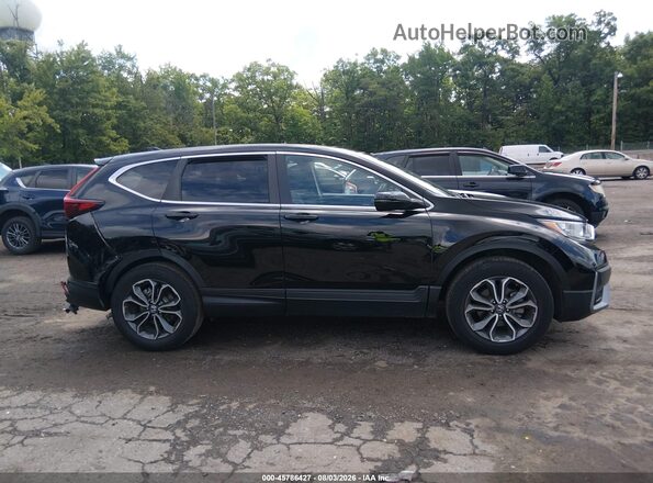 5J6RW2H80LA020317 2020 HONDA CR-V Black Widok wnętrza z tyłu