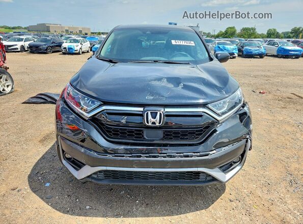 5J6RW2H80LL045075 2020 HONDA CR-V Black Widok z przodu
